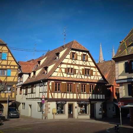 Duplex Au Centre Avec Parking - L'Etoile Apartman Obernai Kültér fotó