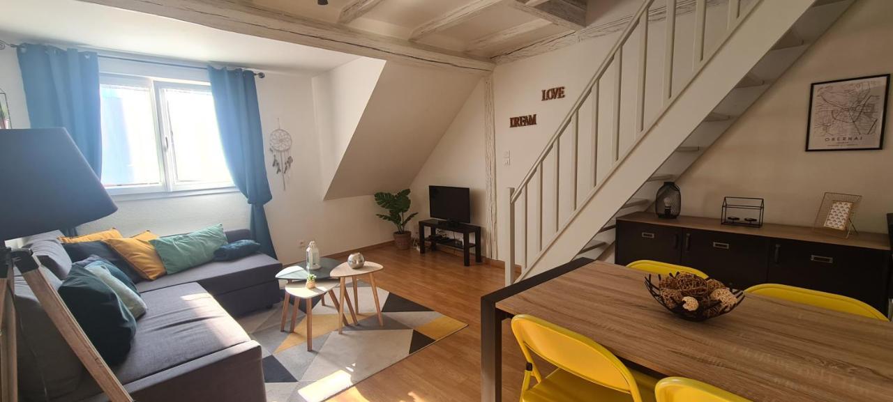 Duplex Au Centre Avec Parking - L'Etoile Apartman Obernai Kültér fotó